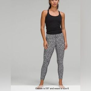 lululemon athletica Monochrome Patterned Leggings
